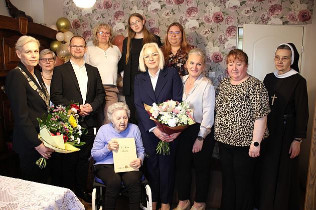 Józefa Wrońska ukończyła 100 lat!