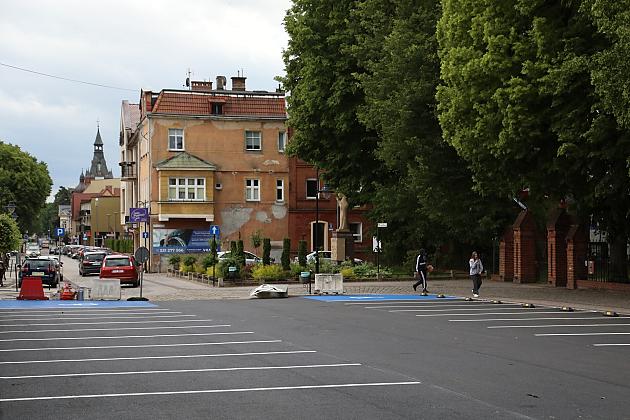 Remont nawierzchni na placu św. Jakuba Ap.