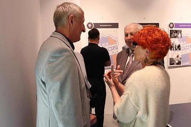 Historia Pogoni Lębork na otwartej w Wieży Ciśnień wystawie z okazji 80-lecia klubu