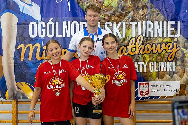 Siatkarski ogień podczas Ogólnopolskiego Turnieju o Puchar Małgorzaty Glinki