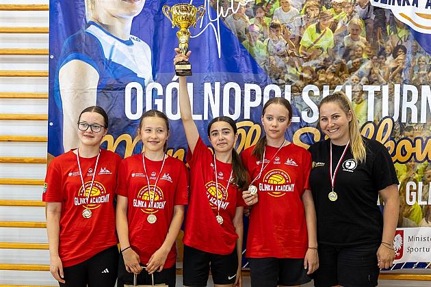 Siatkarski ogień podczas Ogólnopolskiego Turnieju o Puchar Małgorzaty Glinki