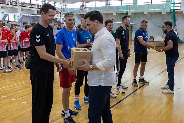 Siatkarski ogień podczas Ogólnopolskiego Turnieju o Puchar Małgorzaty Glinki