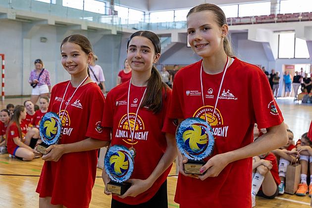 Siatkarski ogień podczas Ogólnopolskiego Turnieju o Puchar Małgorzaty Glinki