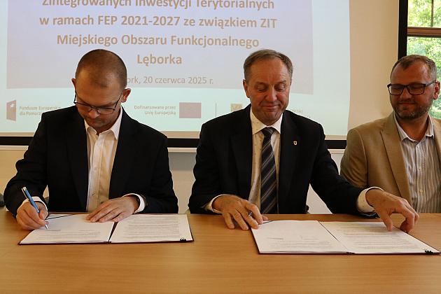 Wspólny plan, wspólne korzyści – 38 mln zł na rozwój Lęborka i sąsiednich gmin