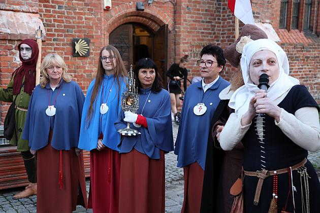 Klucz do miasta w rękach św. Jakuba! Duże zainteresowanie spacerem z duchami Krzyżaków