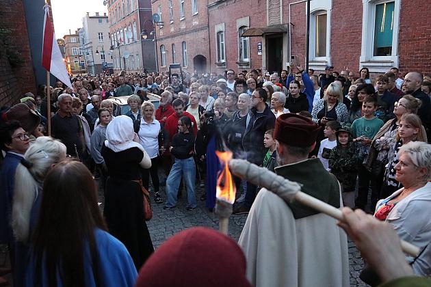 Klucz do miasta w rękach św. Jakuba! Duże zainteresowanie spacerem z duchami Krzyżaków
