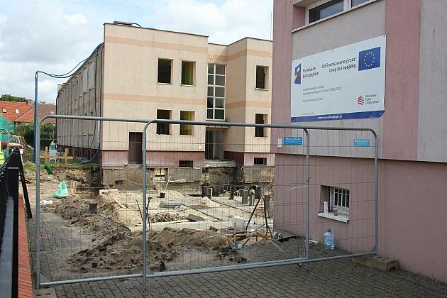 Postępują prace przy budowie pierwszego, miejskiego żłobka