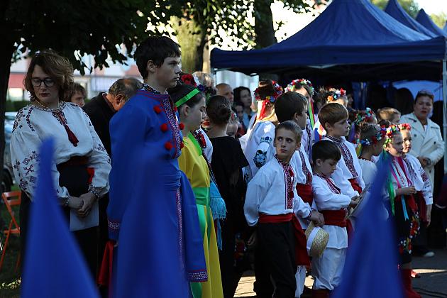 Lębork świętował Dzień Niepodległości Ukrainy