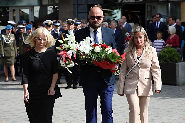 Pamięć, która zobowiązuje – w Lęborku uczczono 86. rocznicę wybuchu II wojny światowej