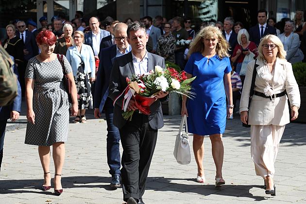 Pamięć, która zobowiązuje – w Lęborku uczczono 86. rocznicę wybuchu II wojny światowej