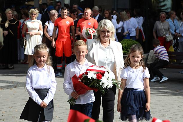 Pamięć, która zobowiązuje – w Lęborku uczczono 86. rocznicę wybuchu II wojny światowej