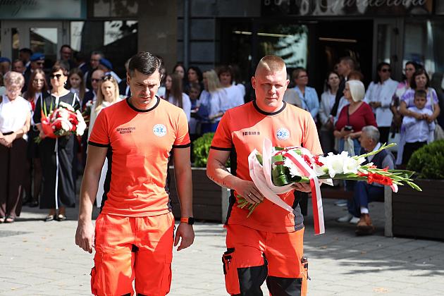 Pamięć, która zobowiązuje – w Lęborku uczczono 86. rocznicę wybuchu II wojny światowej