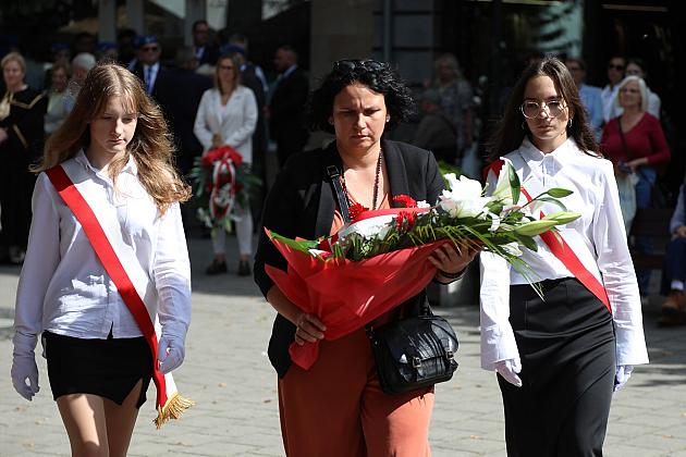 Pamięć, która zobowiązuje – w Lęborku uczczono 86. rocznicę wybuchu II wojny światowej