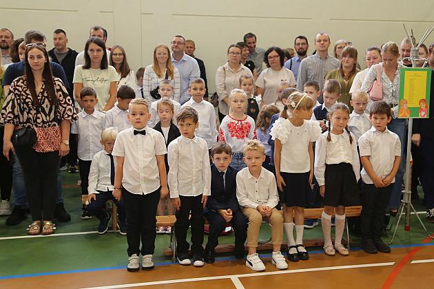 Ślubowanie nowych uczniów Szkoły Podstawowej nr 8