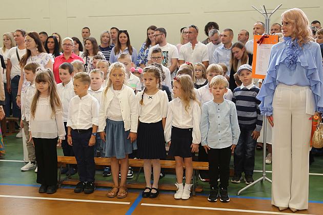 Ślubowanie nowych uczniów Szkoły Podstawowej nr 8