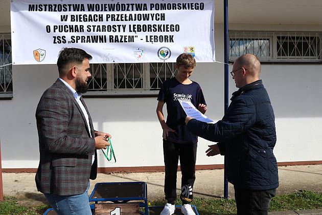 Sportowcy z Wejherowa najlepsi w jubileuszowych biegach przełajowych w Lęborku