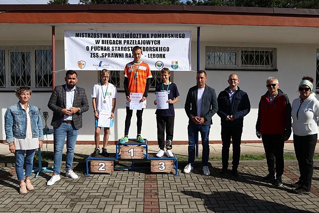 Sportowcy z Wejherowa najlepsi w jubileuszowych biegach przełajowych w Lęborku