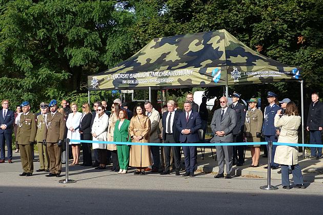 Polskie ofiary II wojny światowej upamiętnione przy jednostce wojskowej