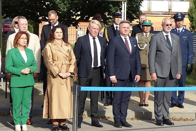 Polskie ofiary II wojny światowej upamiętnione przy jednostce wojskowej