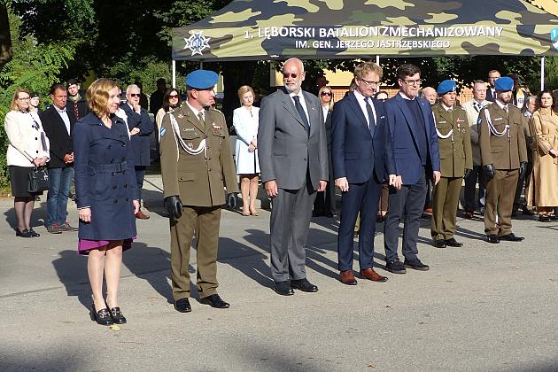 Polskie ofiary II wojny światowej upamiętnione przy jednostce wojskowej