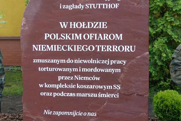 Polskie ofiary II wojny światowej upamiętnione przy jednostce wojskowej
