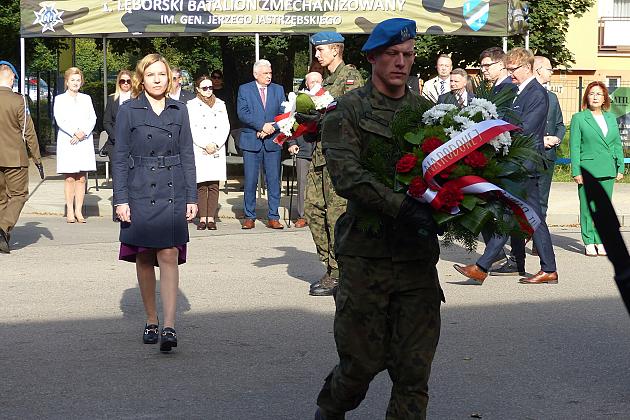 Polskie ofiary II wojny światowej upamiętnione przy jednostce wojskowej