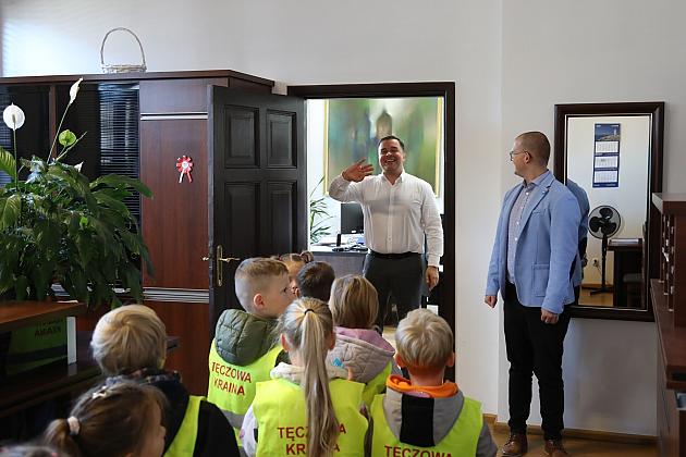 Przedszkolaki z wizytą w urzędzie