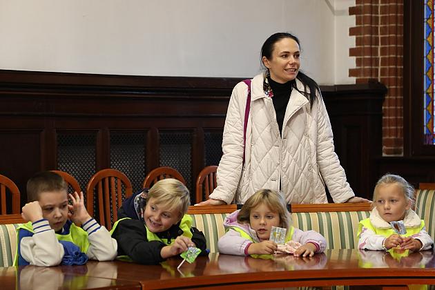 Przedszkolaki z wizytą w urzędzie