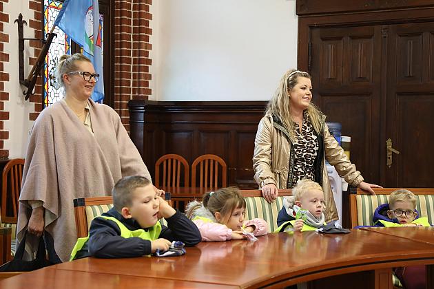 Przedszkolaki z wizytą w urzędzie