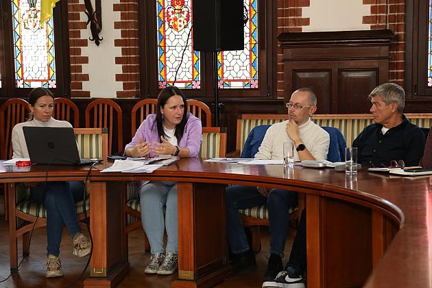 Spotkanie Zespołu Roboczego ds. Komunikacji Rowerowej w ratuszu