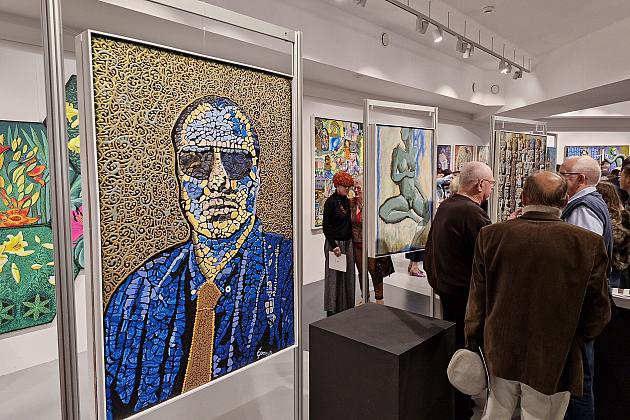 PANTA PAINT. Wystawa prac Edmunda Pospiesznego w Wieży Ciśnień