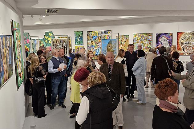 PANTA PAINT. Wystawa prac Edmunda Pospiesznego w Wieży Ciśnień