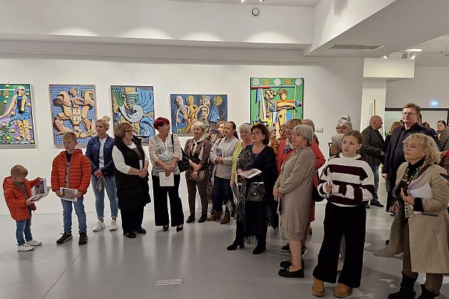 PANTA PAINT. Wystawa prac Edmunda Pospiesznego w Wieży Ciśnień