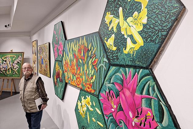 PANTA PAINT. Wystawa prac Edmunda Pospiesznego w Wieży Ciśnień