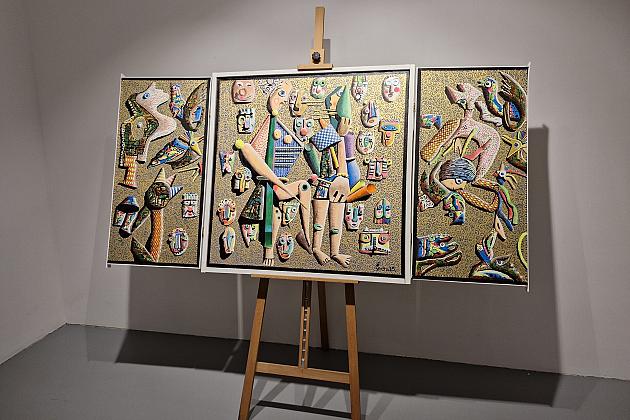 PANTA PAINT. Wystawa prac Edmunda Pospiesznego w Wieży Ciśnień