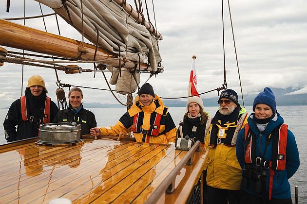 Historyczne osiągnięcie lęborczanina – na pokładzie żaglowca opłynął legendarny Spitsbergen