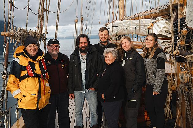 Historyczne osiągnięcie lęborczanina – na pokładzie żaglowca opłynął legendarny Spitsbergen