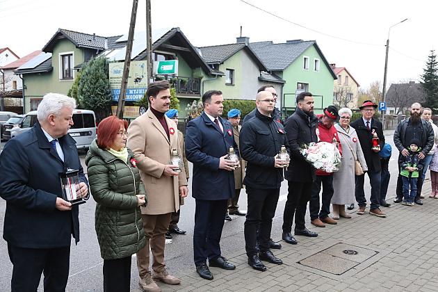 W hołdzie działaczom niepodległościowym - walczyli o przyłączenie Lęborka do odrodzonej Polski