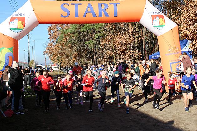 Świętowanie niepodległości na sportowo – 240 uczestników w Biegu o Grand Prix Lęborka