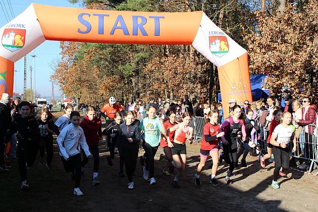 Świętowanie niepodległości na sportowo – 240 uczestników w Biegu o Grand Prix Lęborka