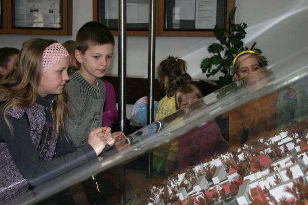 Zajęcia świetlicowe u Burmistrza Miasta