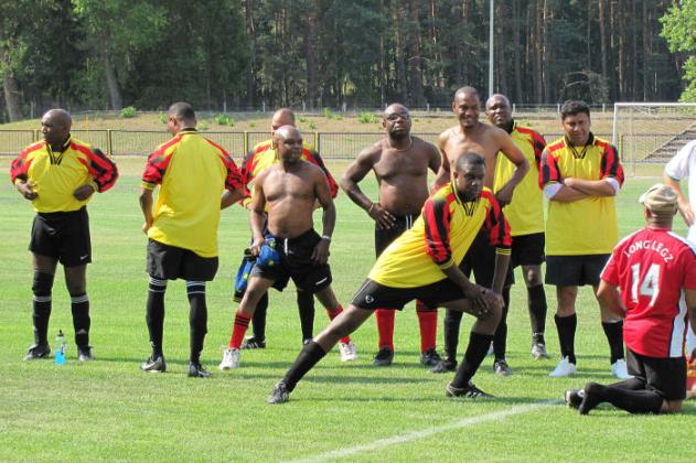 Zagrali w słonku i deszczu