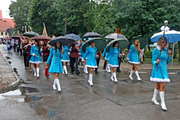 Lęborskie Dni Jakubowe AD 2010 – pod chmurką, ale w gorącej atmosferze