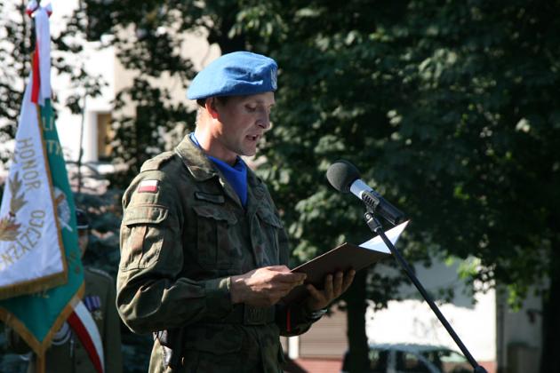 Apel Pamięci i salwa honorowa w Święto Wojska Polskiego