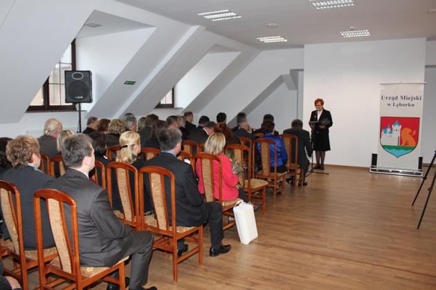 Podziękowania za współpracę z Radą Miejską