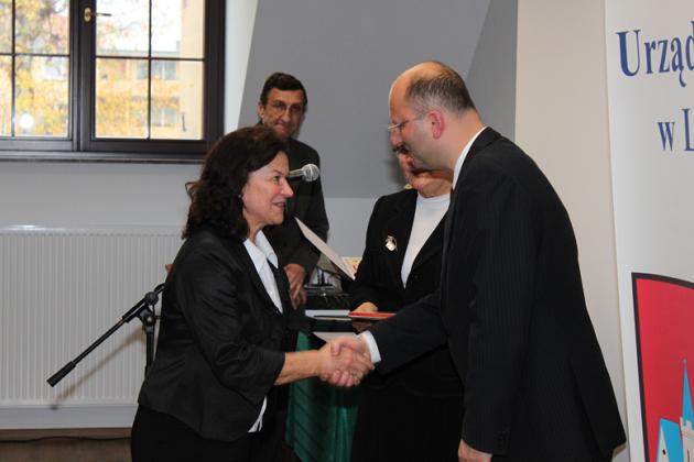 Podziękowania za współpracę z Radą Miejską