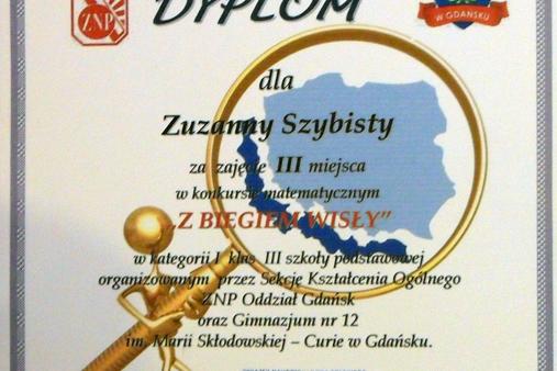 Matematyczny sukces trzecioklasistów z Lęborka