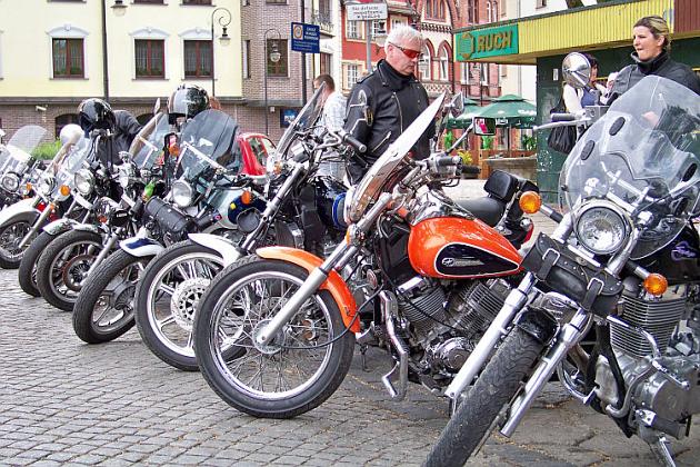 Parada motocykli odwiedziła Lębork