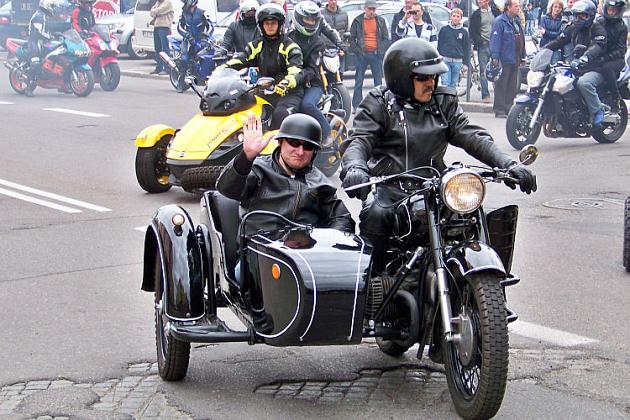 Parada motocykli odwiedziła Lębork