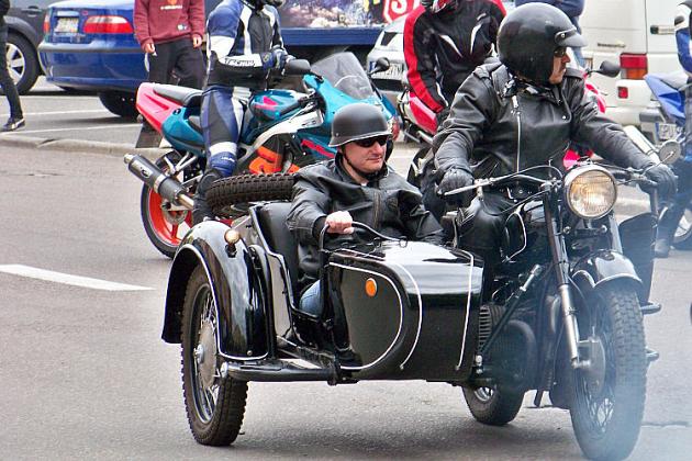 Parada motocykli odwiedziła Lębork